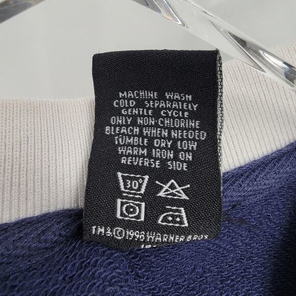 Vintage Tweety Bird Jacket Womens Medium Warner Bros Studio Store Cartoon 90s - Picture 14 of 15